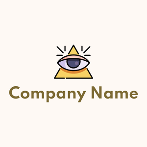 Triangle logo on a Seashell background - Religion