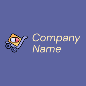 Trolley logo on a Scampi background - Medizin & Pharmazeutik