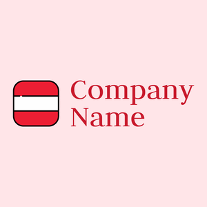 Outlined Rounded Austria on a Misty Rose background - Sommario