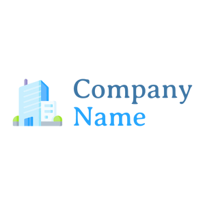 bright Office building on a White background - Business & Consulting