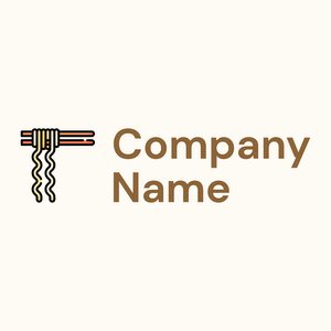 Sticks Instant noodles logo on a Floral White background - Eten & Drinken