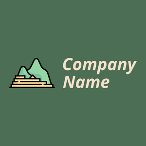 Machu picchu logo on a Como background - Reise & Hotel