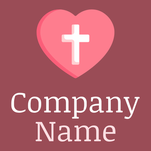 Tickle Me Pink Heart on a Cadillac background - Religieus