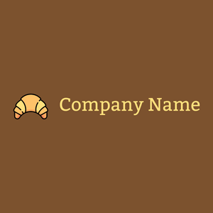 Croissant logo on a Korma background - Nourriture & Boisson
