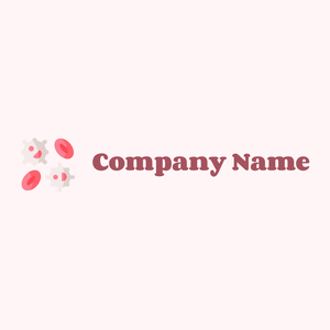 White blood cell logo on a Snow background - Abstracto
