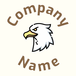 White Eagle on a Ivory background - Animales & Animales de compañía