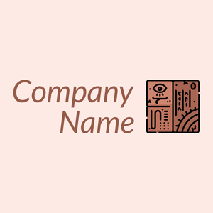 Hieroglyph logo on a Misty Rose background - Entertainment & Kunst