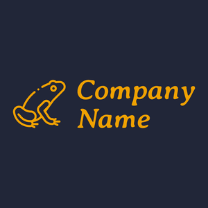 Frog logo on a Midnight Express background - Animales & Animales de compañía
