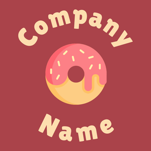 Donut on a Roof Terracotta background - Nourriture & Boisson
