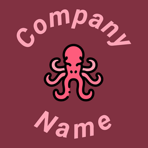Kraken logo on a Paprika background - Dieren/huisdieren