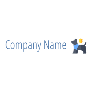 Police dog logo on a White background - Animaux & Animaux de compagnie