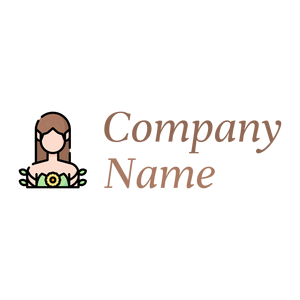 Nymph logo on a White background - Abstrato