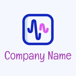 Voice message app logo on a Ghost White background - Comunicazioni