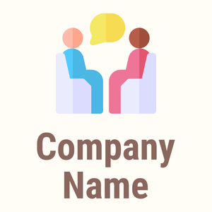 Ghost White Conversation on a Floral White background - Empresa & Consultantes