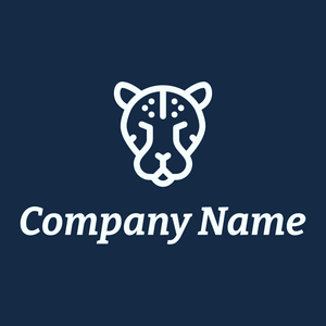 Cheetah on a Regal Blue background - Animais e Pets
