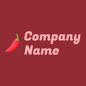 Chili on a Bright Red background - Alimentos & Bebidas