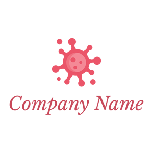Virus logo on a White background - Médicale & Pharmaceutique