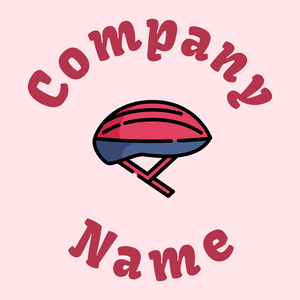 Helmet logo on a Lavender Blush background - Construcción & Herramientas