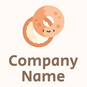Romantic Bagel on a Seashell background - Alimentos & Bebidas