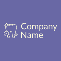Tooth logo on a Scampi background - Medical & Farmacia