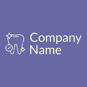 Tooth logo on a Scampi background - Médicale & Pharmaceutique