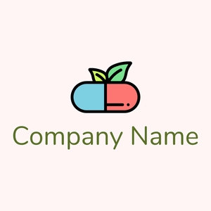 Pill logo on a Snow background - Medical & Farmacia