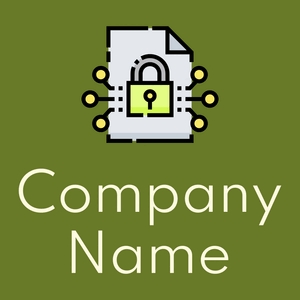 Encryption logo on a Fiji Green background - Web
