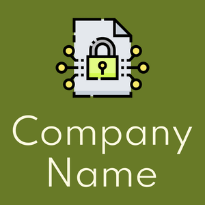 Encryption logo on a Fiji Green background - Internet