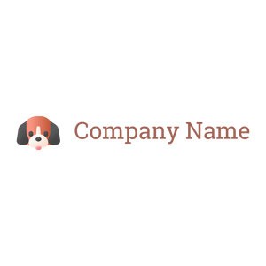 Beagle logo on a White background - Animaux & Animaux de compagnie