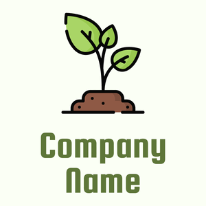 Sprout on a Ivory background - Landwirtschaft