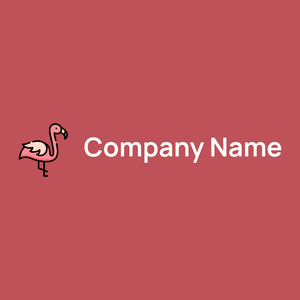 Flamingo logo on a Fuzzy Wuzzy Brown background - Animals & Pets