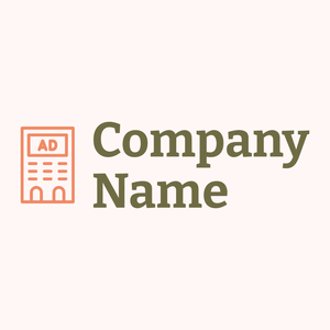 Ad logo on a Snow background - Comunicazioni