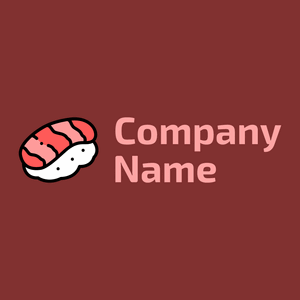 Nigiri logo on a Tall Poppy background - Essen & Trinken