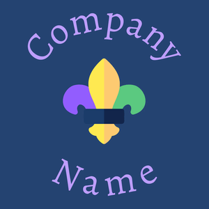 New orleans logo on a Orient background - Entretenimento & Artes