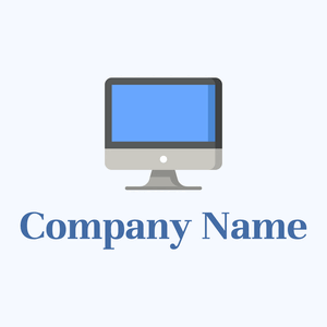 Desktop logo on a Alice Blue background - Tecnología