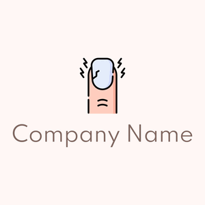 Nail logo on a Snow background - Bau & Werkzeuge