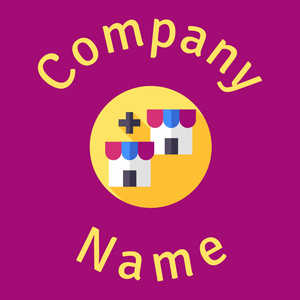 Franchise logo on a Jazzberry Jam background - Empresa & Consultantes