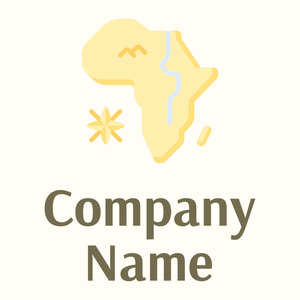 Africa logo on a Floral White background - Meio ambiente