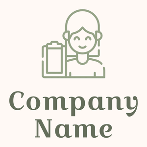 Psychiatrist logo on a Seashell background - Empresa & Consultantes