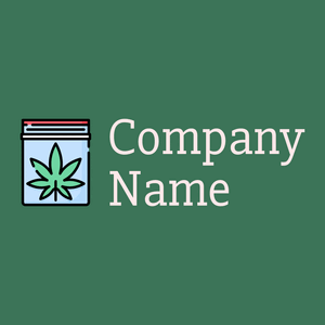 Marijuana logo on a Amazon background - Bienes raices & Hipoteca