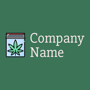 Marijuana logo on a Amazon background - Vastgoed & Hypotheek