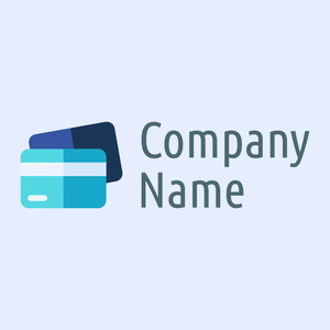Light Sea Green Credit card on a Alice Blue background - Automobile & Véhicule