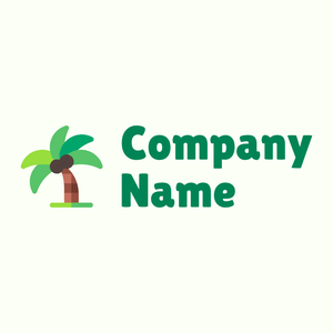 Coconut tree on a Ivory background - Essen & Trinken