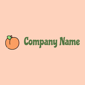 Peach on a Peach Puff background - Alimentos & Bebidas