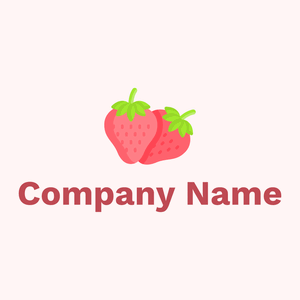 Strawberry logo on a Snow background - Medio ambiente & Ecología