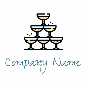 Champagne on a White background - Alimentos & Bebidas