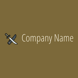 Katana logo on a Shingle Fawn background - Sport