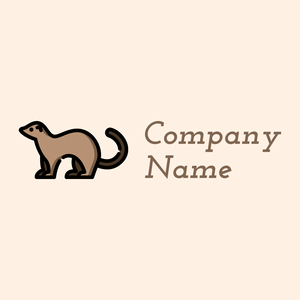 Ferret on a Seashell background - Animaux & Animaux de compagnie