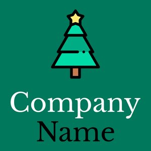 Christmas tree on a Tropical Rain Forest background - Games & Recreation