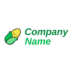 Cute Corn logo on a White background - Agricultura